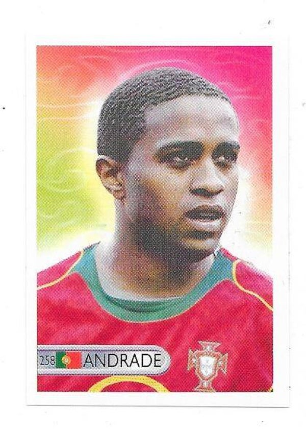 2006 Mundocrom World Cup Sticker #258 Jorge Andrade  Portugal