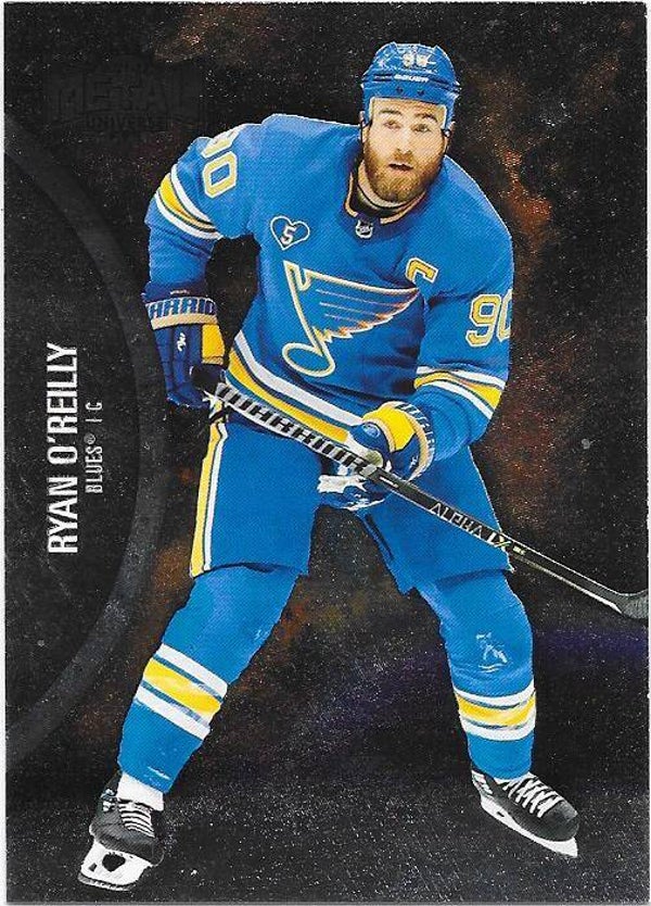 2021-22 SkyBox Metal Universe #63 Ryan O `Reilly , St Louis Blues