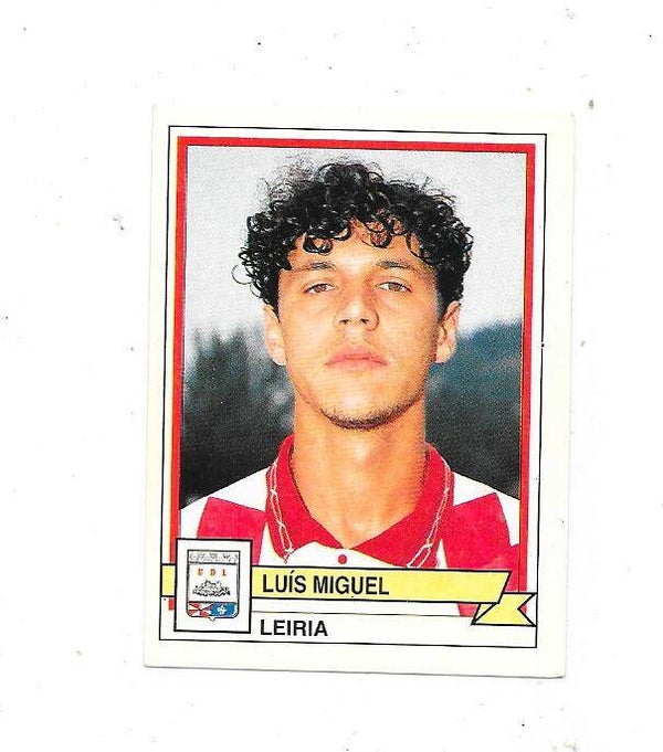 1994-95 Panini Portugese Futebol Sticker #219 Luis Miguel , Leiria