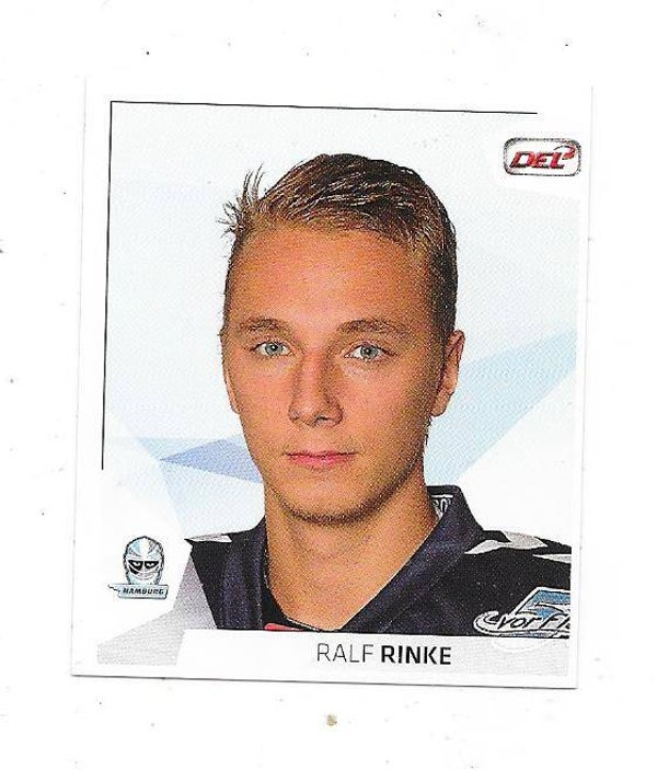 2015 DEL CityPress Ice Hockey Card #81 Ralf Rinke , Hamburg Freezers