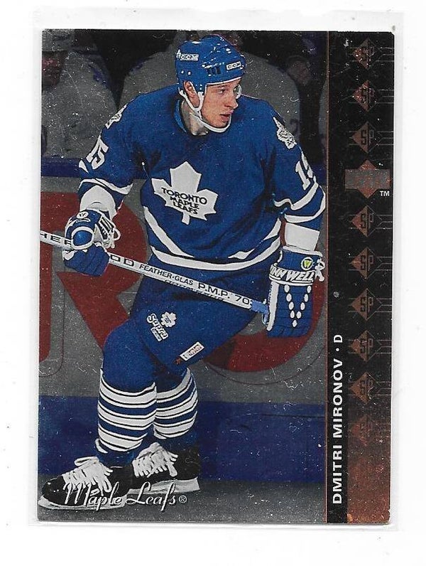 1994-95 Upper Deck SP Inserts NHL Ice Hockey Card #79 Dmitri Mironov , Toronto Maple Leafs