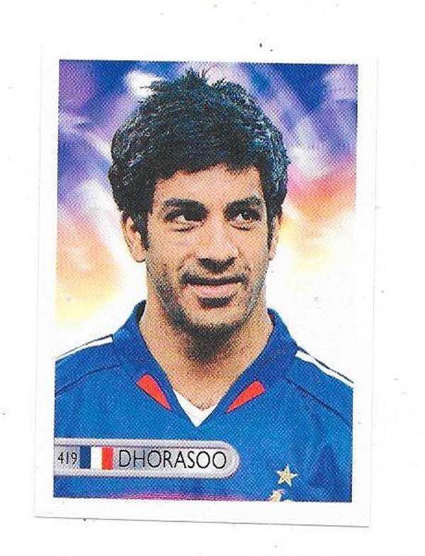 2006 Mundocrom FIFA World Cup Sticker #419 Vikash Dhorasoo , France