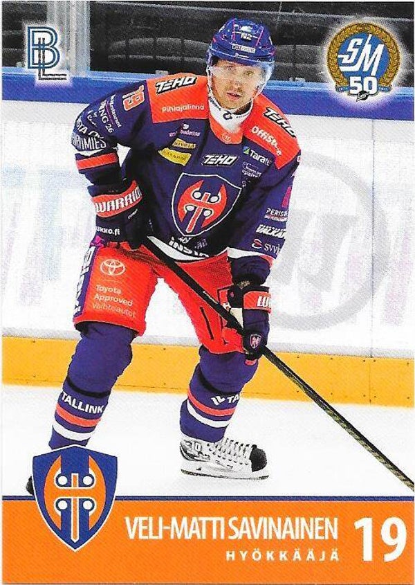 2024-25 Finnish Blueline Teamissued #Tappara-7 Veli-Matti Savinainen , Yugra Khanty-Mansiysk