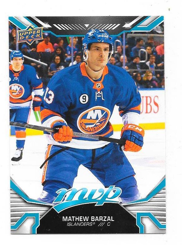 2022-23 Upper Deck MVP NHL Ice Hockey Card #32 Mathew Barzal , New York Islanders