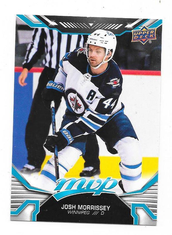 2022-23 Upper Deck MVP NHL Ice Hockey Cards #153 Josh Morrisessey , Winnipeg Jets