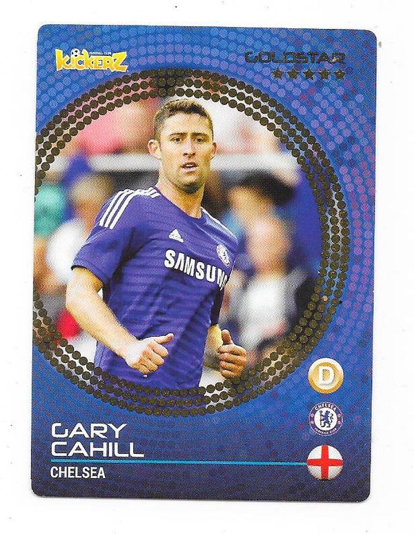 2014-15 Swedish Kickerz Goldstar Football Card # Gary Cahill , Everton & England