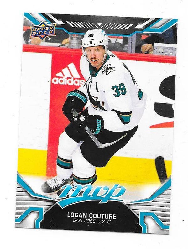 2022-23 Upper Deck MVP NHL Ice Hockey Cards #193 Logan Couture , San Jose Sharks