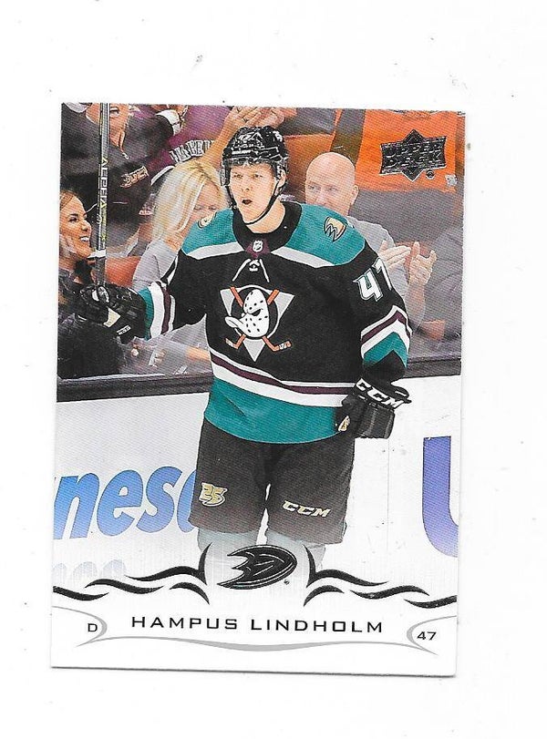 2018-19 Upper Deck NHL Ice Hockey Card #253 Hampus Lindholm , Anaheim Ducks