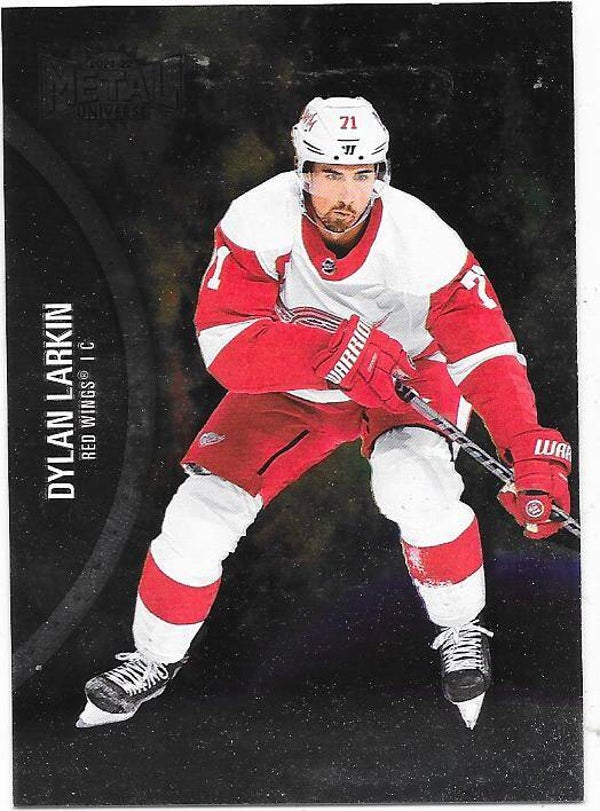 2021-22 SkyBox Metal Universe #95 Dylan Larkin , Detroit Red Wings
