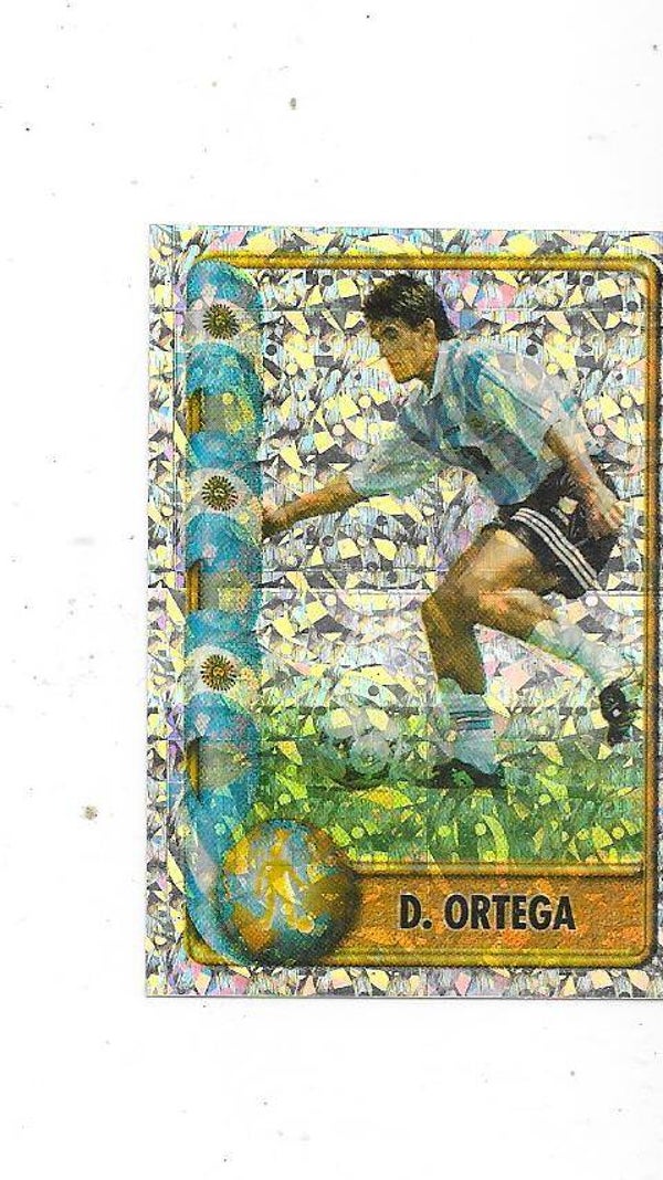 1998 Navarrete FIFA WC France 98 Sticker FOIL #54 Ariel Ortega , Argentina