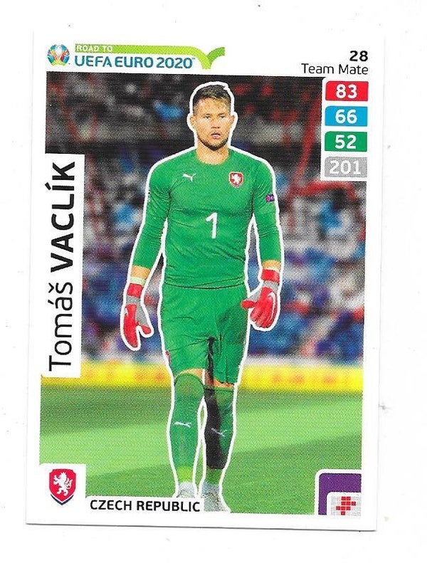2020 Panini Adrenalyn XL Road to UEFA EURO 2020 #24 Tomáš Vaclík  , Czechia