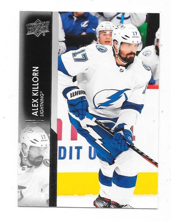 2021-22 Upper Deck NHL Ice Hockey Card #411 Alex Killorn , Tampa Bay Lightning