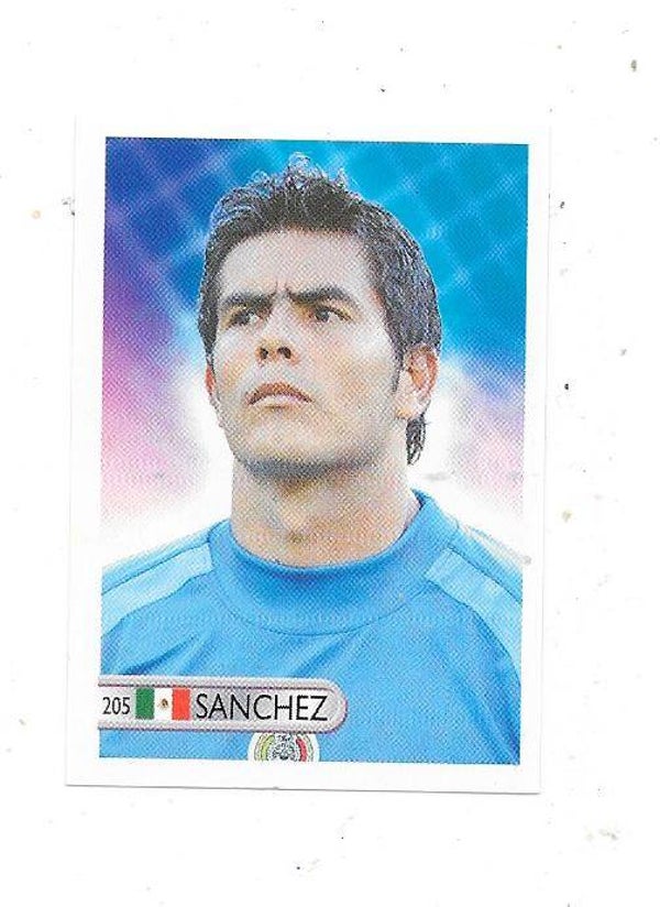 2006 Mundocrom FIFA World Cup Football Sticker #205 Oswaldo Sanchez , Mexico