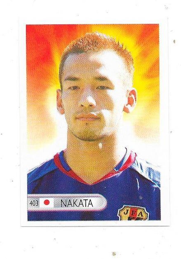 2006 Mundocrom FIFA World Cup Sticker #403 Hidetoshi Nakata , Japan