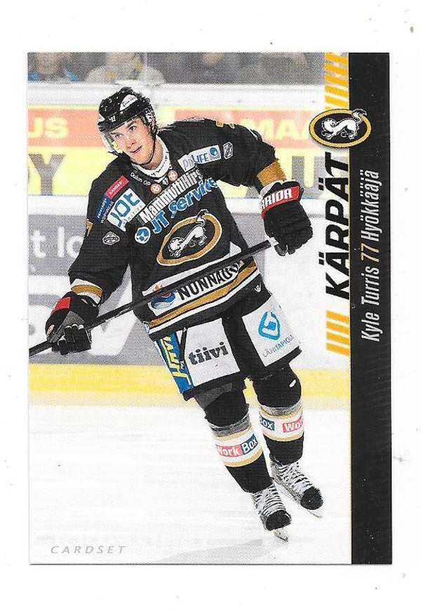 2012-13 Finnish Cardset #262 Kyle Turris  Kärpät , Ottawa Senators