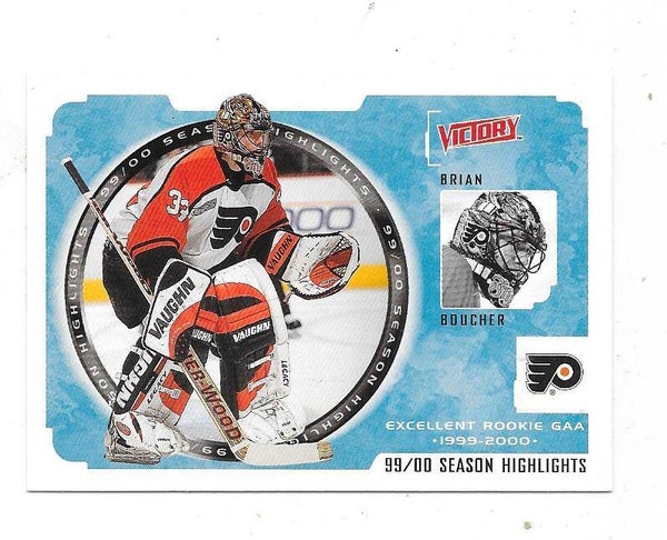 1999-00 Upper Deck Victory SH #254 Brian Boucher , Philadelphia Flyers