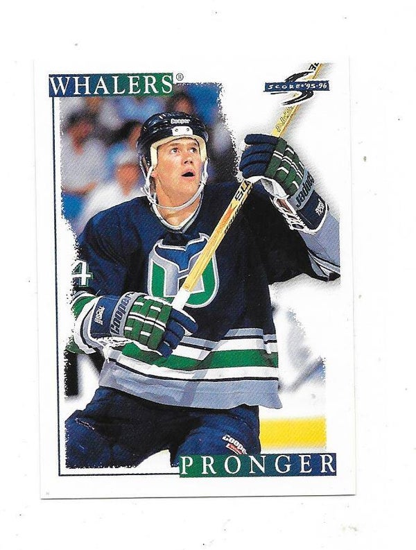 1995-96 Score #6 Chris Pronger , Hartford Whalers