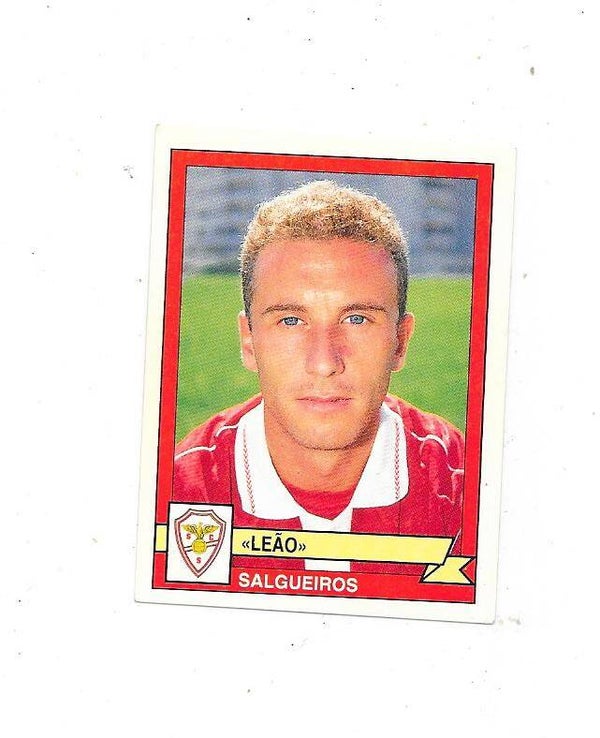 1994-95 Panini Portugese Futebol Sticker #280 LEAO, Salgueiros