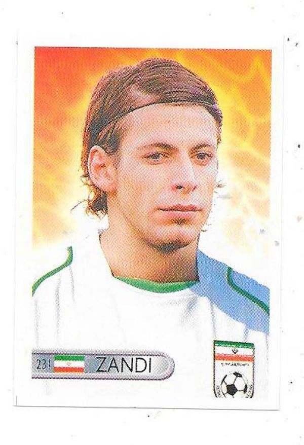2006 Mundocrom World Cup Sticker #231 Ferydoon Zandi , Iran
