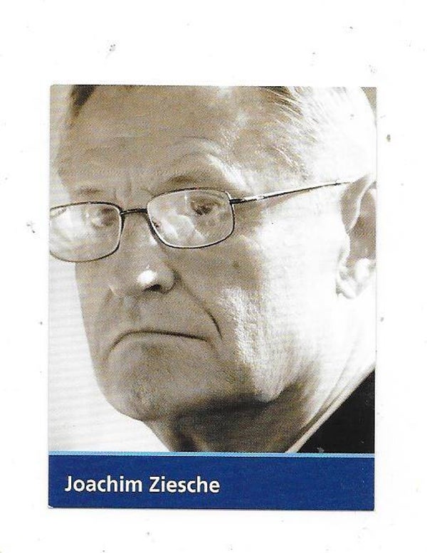 2009-10 German Eisbären Berlin Teamissued Ice Hockey Card # Joachim Ziesche