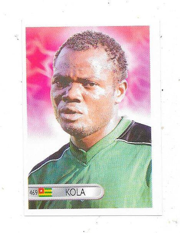 2006 Mundocrom FIFA World Cup Sticker #469 Kugbayigbe Kola , Togo