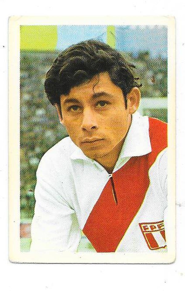 1970 Swedish Semic Football World Cup #163 Roberto Chale Peru , Universitario