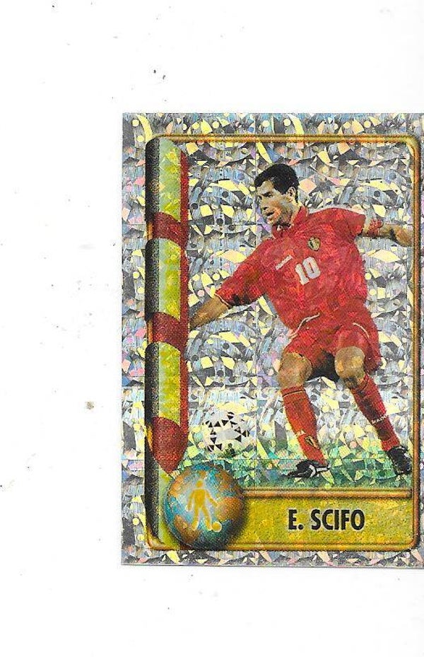 1998 Navarrete FIFA France 98 World Cup Sticker FOIL #84 Enzo Scifo , Belgium