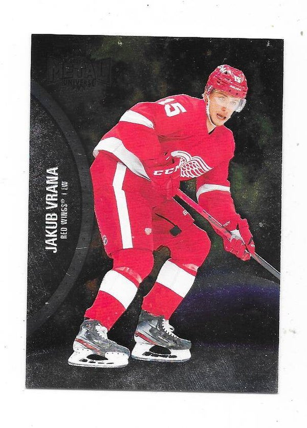 2020-21 SkyBox Metal Universe #18 Jakub Vrana , Detroit Red Wings