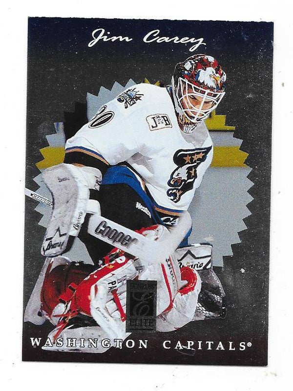 1996-97 Donruss Elite #19 Jim Carey , Washington Capitals