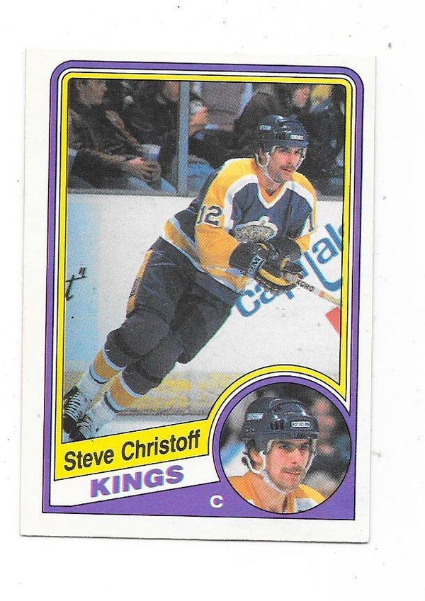 1984-85 OPC #81 Steve Cristoff , Los Angeles Kings