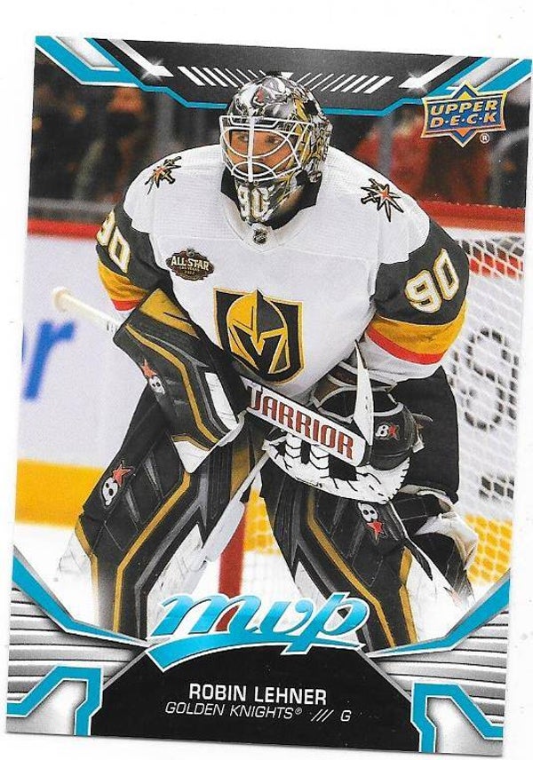 2022-23 Upper Deck MVP NHL Ice Hockey Cards #59 Robin Lehner , Vegas Golden Knights