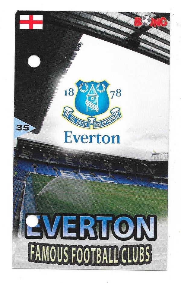 2005-06 Finnish Boing Most Famous Clubs #35 Everton , England