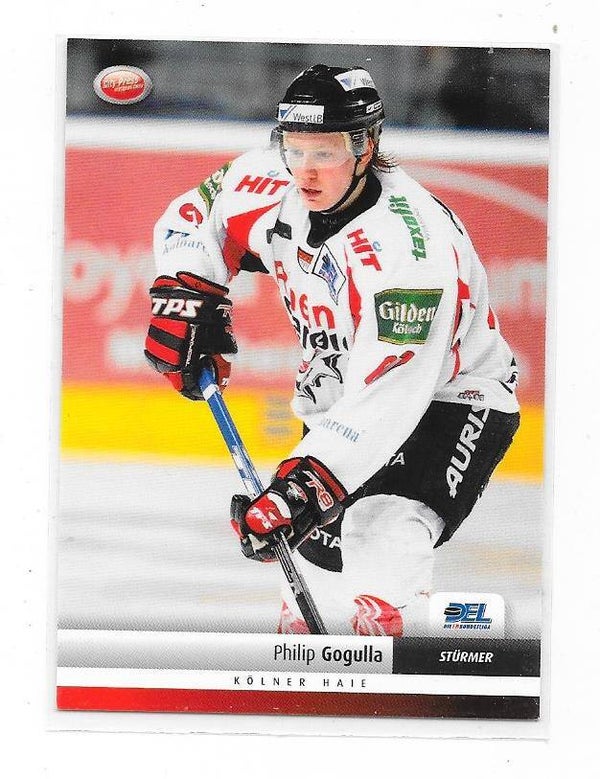 2007-08 German DEL Ice Hockey Card #383 Philip Gogulla , Kölner Haie , Portland Pirates