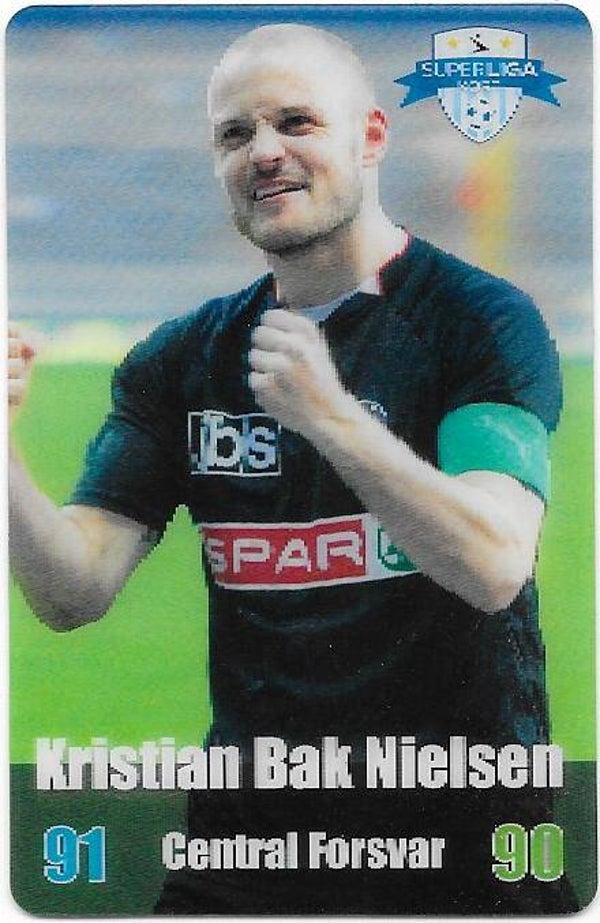 2012-13 Danish Kulma Superliga Kort Football card # Kristian Bach Bak , FC Midtjylland