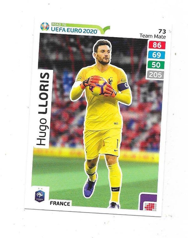 2020 Panini Adrenalyn XL Road to UEFA EURO 2020 #73 Hugo Lloris , France