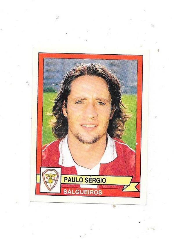 1994-95 Panini Portugese Futebol Sticker #291 PAULO SERGIO , Salgueiros