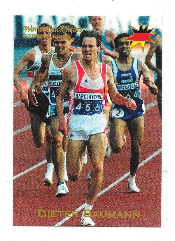 1995 Swedish Gothenburg World Track Stars #22 Dieter Baumann , Germany