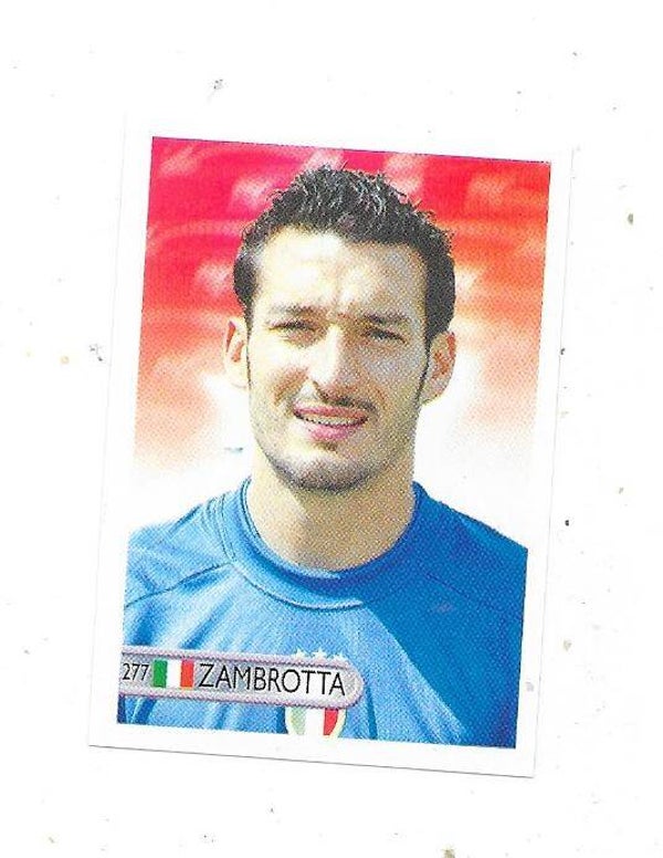 2006 Mundocrom World Cup Sticker #277 Gianluca Zambrotta , Italia