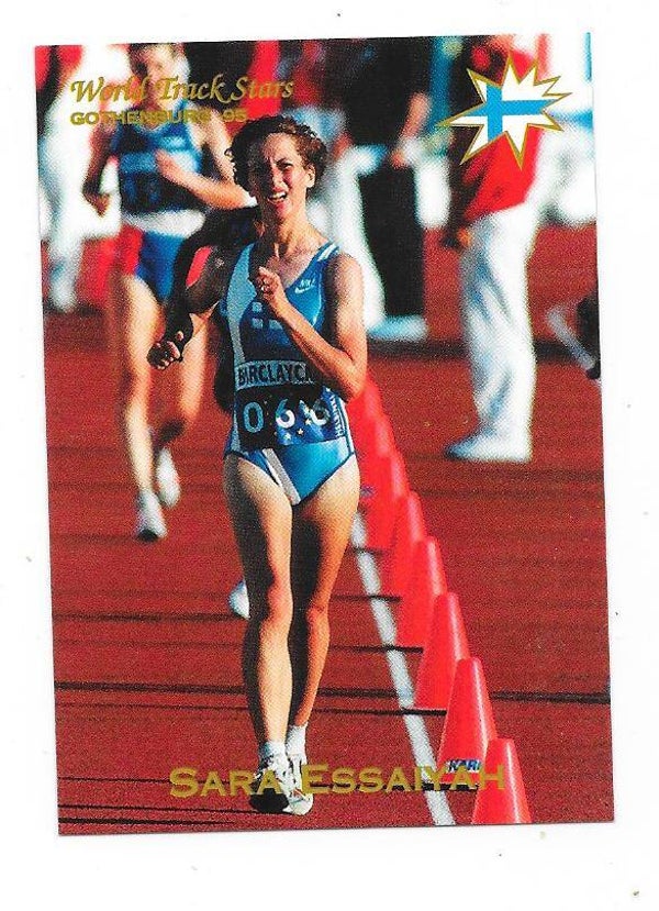 1995 Gothenburg World Track Stars #16 Sara Essayah  Finland