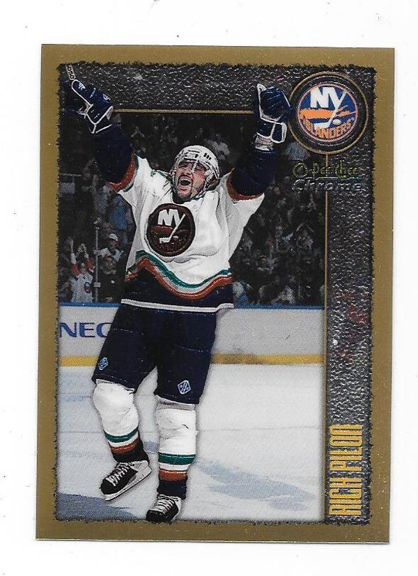 1998-99 OPC Chrome NHL Card #91 Ray Ferraro , New York Islanders