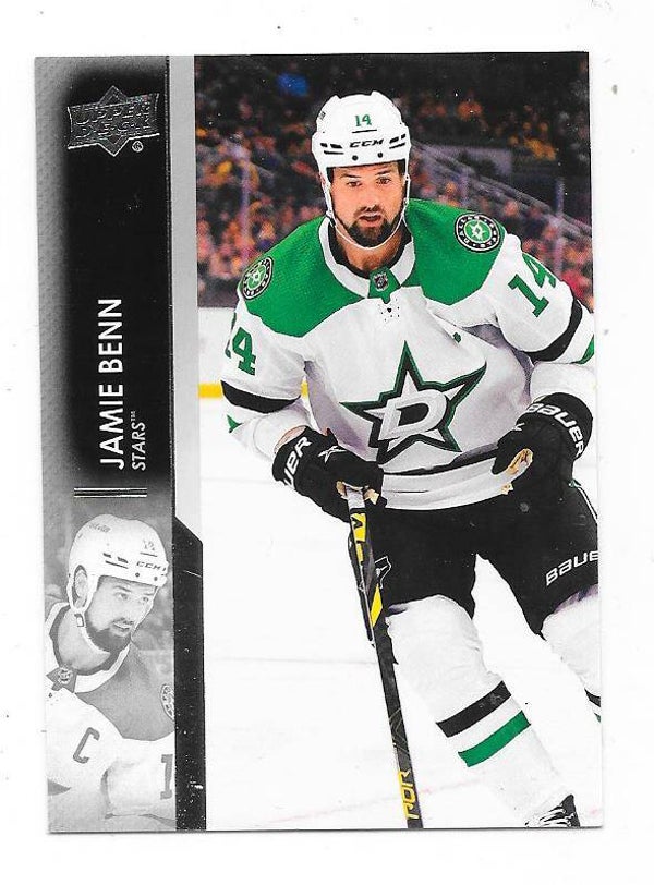 2021-22 Upper Deck NHL Ice Hockey Card #307 Jamie Benn , Dallas Stars