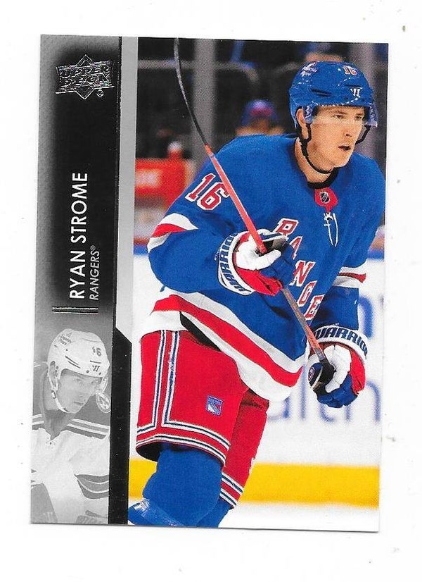 2021-22 Upper Deck NHL Ice Hockey Card #372 Ryan Strome , New York Rangers