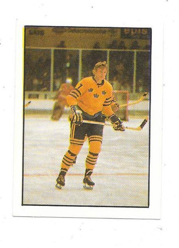 1971-72 Swedish Williams Ice Hockey card  #6 Thommie Bergman , Sweden , Detroit Red Wings   ,