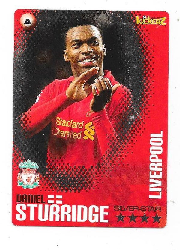 2012-13 Swedish Kickerz Goldstar # Daniel Sturridge , Liverpool
