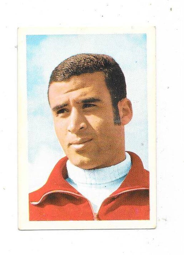 1970 Swedish Semic Football World Cup #135 Ahmed Faras , Morocco , Chabab Mohammédia