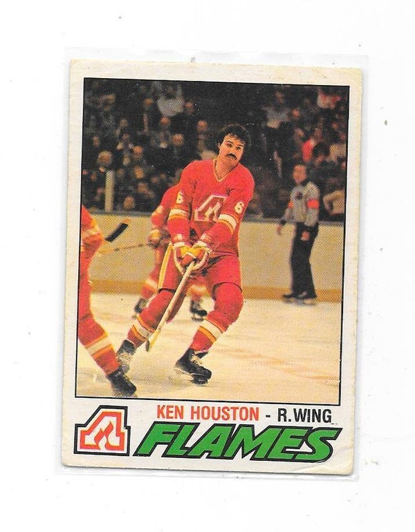 1977-78 OPC #274 Ken Houston , Atlanta Flames RC