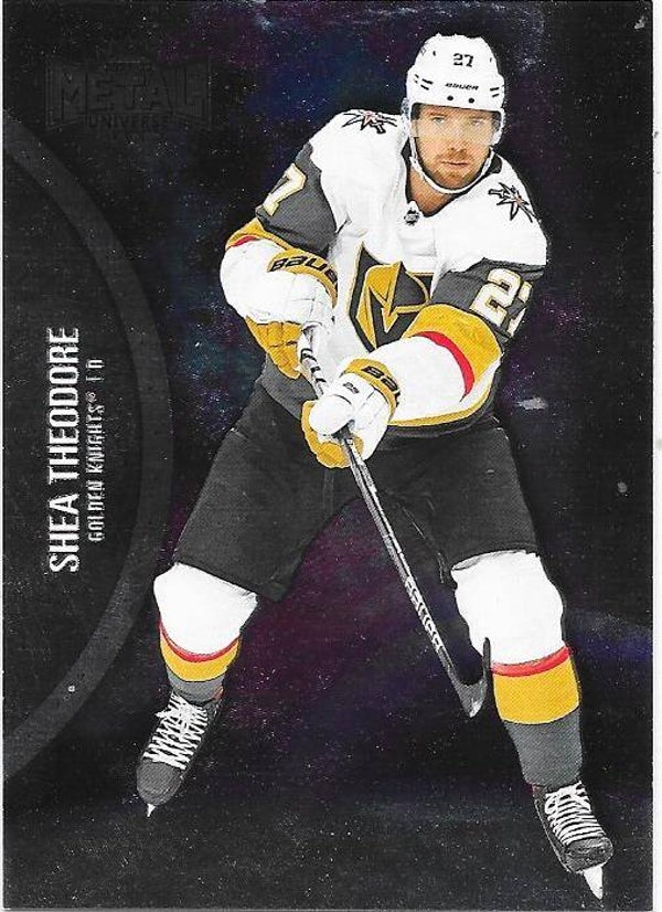 2021-22 SkyBox Metal Universe #54 Shea Theodore , Vegas Golden Knights
