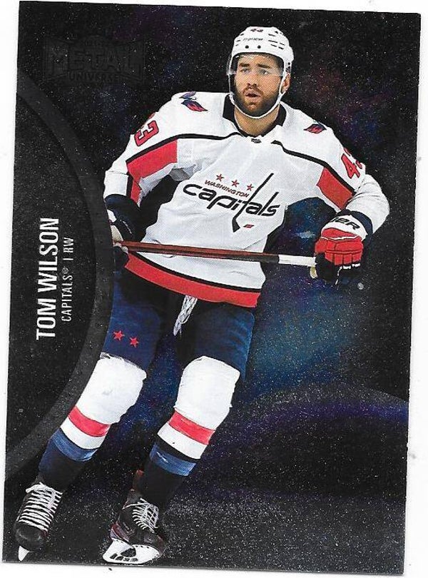 2021-22 SkyBox Metal Universe #57 Tom Wilson , Washington Capitals