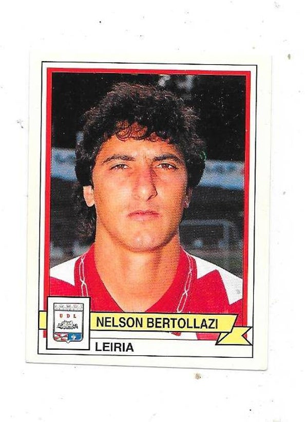 1994-95 Panini Portugese Futebol Sticker #234 Nelson Bertollazi , Leiria