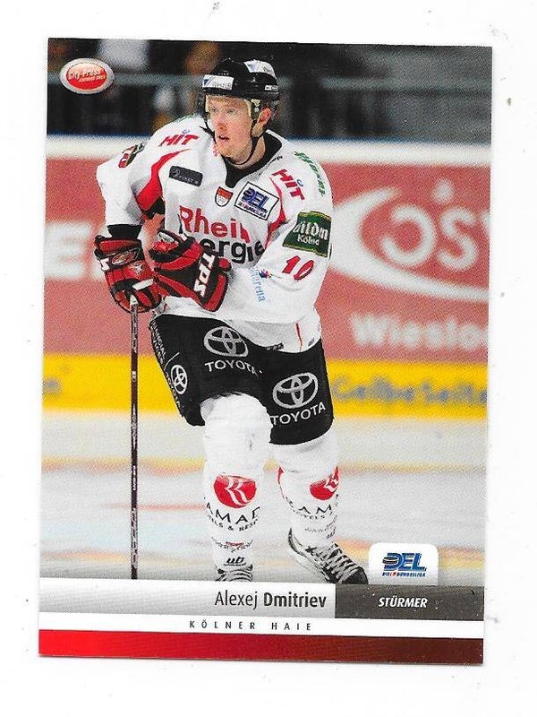 2007-08 German DEL Ice Hockey card #197 Alexei Dmitriev , Kölner Haie